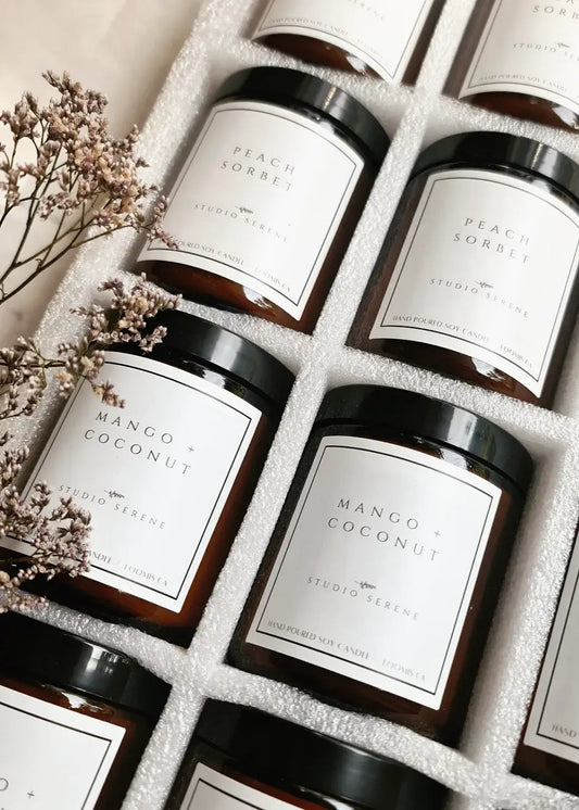 100% Soy Candles - Luxury Scents