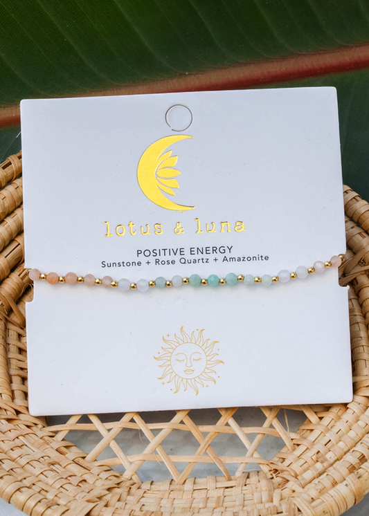 Positive Energy 3mm Healing Bracelet
