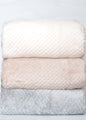 Soft Waffle Weave Fleece Blanket