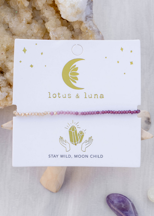 "Stay Wild, Moon Child" Goddess Bracelet