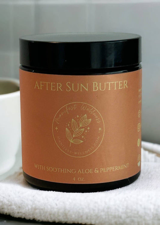 After Sun Butter with Soothing Aloe, Peppermint and Tea Tree