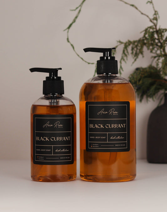 Black Currant Hand + Body Liquid Soap