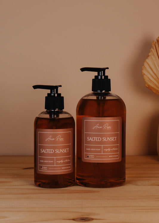 Salted Sunset Hand + Body Liquid Soap