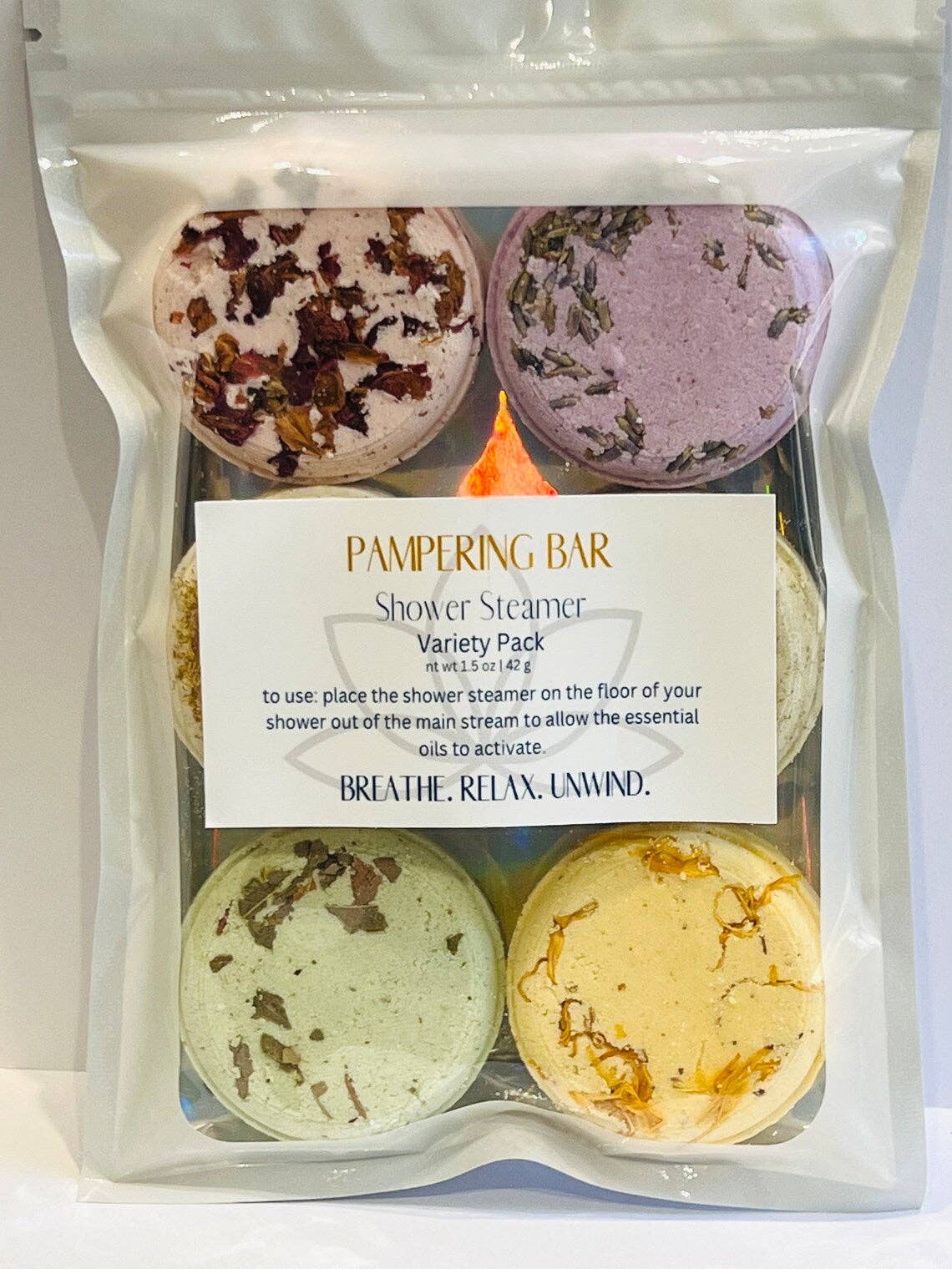 Aromatherapy Shower Steamers - Set Of 6