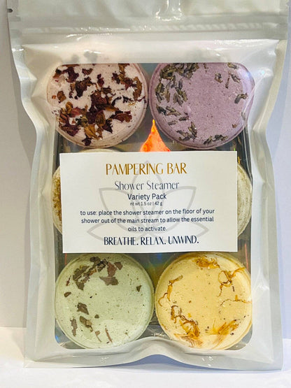 Aromatherapy Shower Steamers - Set Of 6