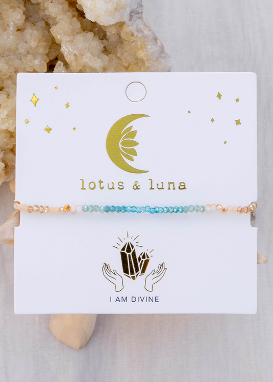 "I am Divine" Goddess Bracelet